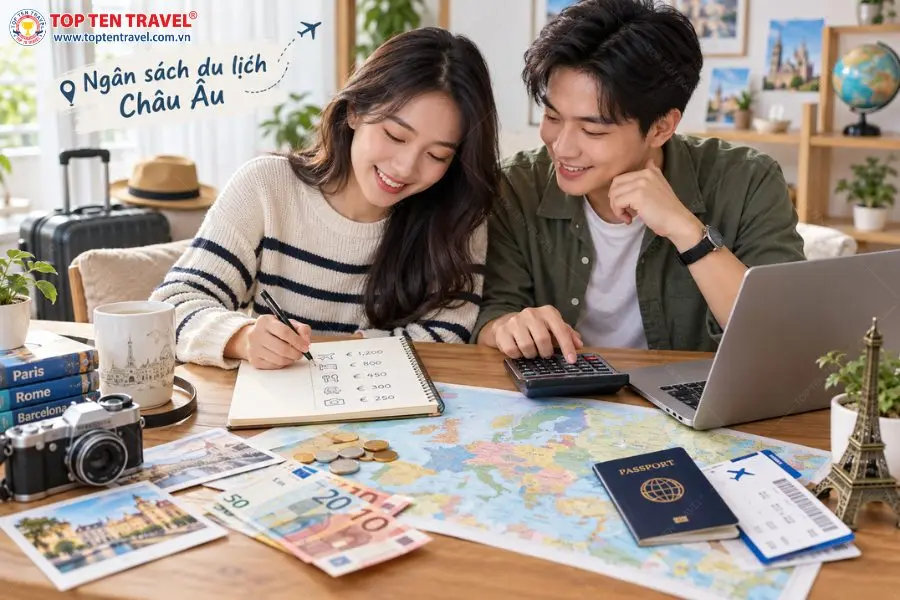 Lên kế hoạch và đặt vé máy bay sớm giúp du khách có thêm lựa chọn về lịch trình và tối ưu chi phí cho chuyến đi Châu Âu