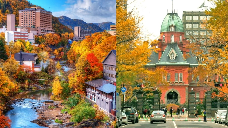 Hokkaido - Mùa thu đến sớm nhất tại Nhật Bản