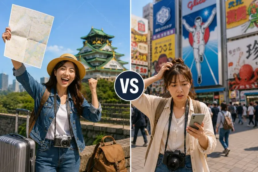 Lên kế hoạch lịch trình rõ ràng sẽ giúp hành trình khám phá Osaka trở nên thuận tiện và tiết kiệm thời gian hơn.