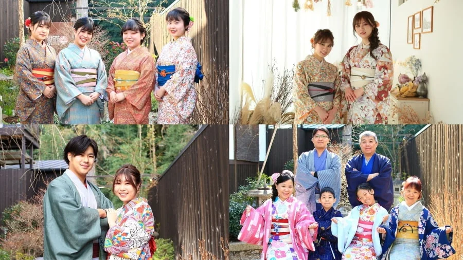 Okamoto tự hào với bộ sưu tập kimono phong phú, đa dạng về họa tiết, màu sắc và chất liệu, phù hợp với mọi phong cách và ngân sách
