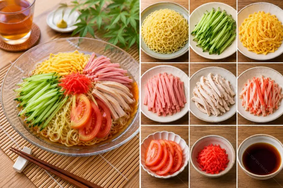 Hiyashi Chuka là lựa chọn lý tưởng cho những ngày hè oi bức tại Nhật Bản