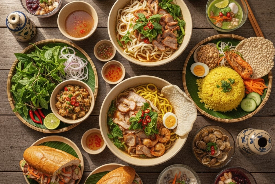 Hội An không chỉ hấp dẫn du khách phương xa bằng nét đẹp cổ kính mà còn bởi những món ẩm thực đặc sắc