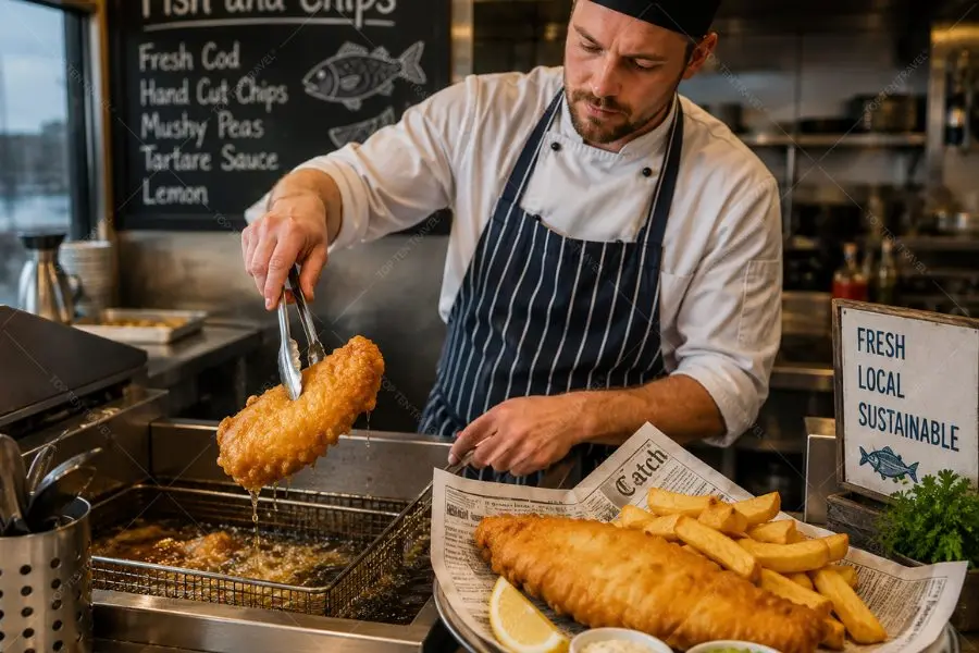 Fish and Chips món ăn nên thử khi du lịch Sydney