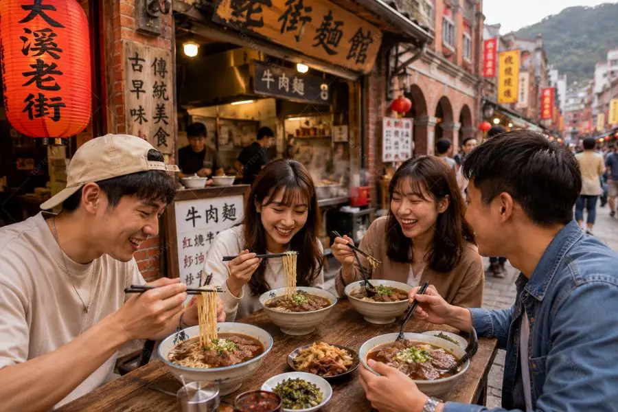 Những phần mì bò thơm ngon giúp níu chân du khách thưởng thức