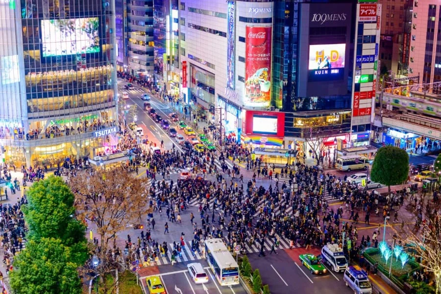 Nếu bạn muốn trải nghiệm nhịp sống sôi động thì khu phố Shibuya chính là điểm đến bạn không thể bỏ qua