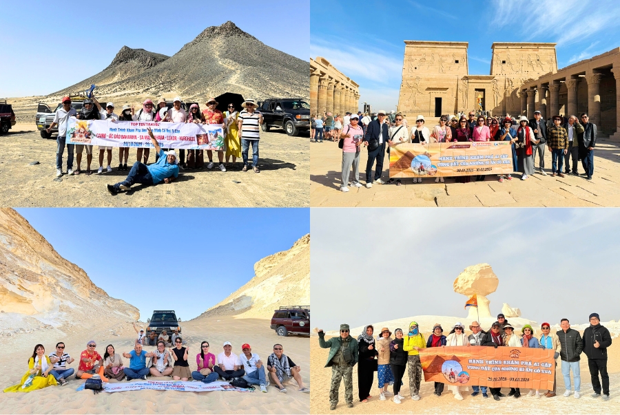 Tour du lịch Ai Cập trọn gói của Top Ten Travel luôn được nhiều du khách tin tưởng lựa chọn