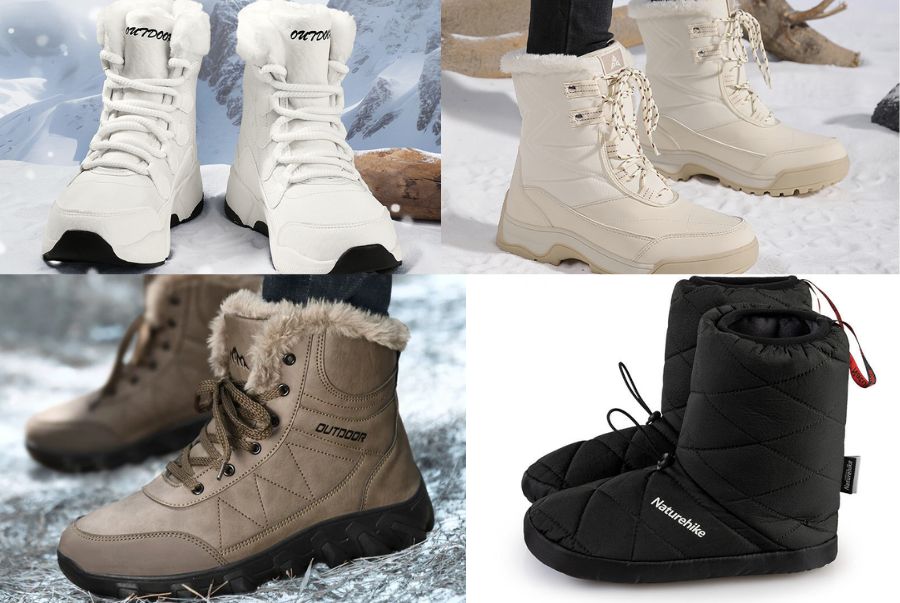 Một số mẫu giày chống tuyết vừa đẹp vừa thời trang