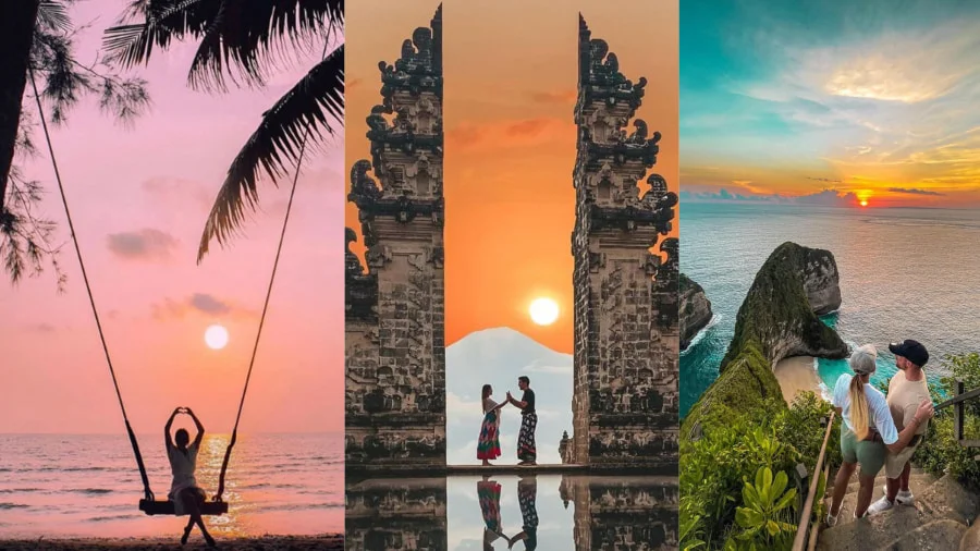 Các điểm ngắm hoàng hôn lãng mạn tại Bali thu hút đông đảo du khách đến khám phá