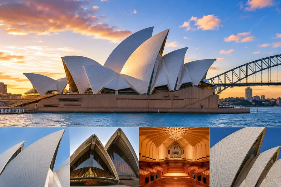 Nhà hát Opera Sydney là biểu tượng nổi tiếng của nước Úc