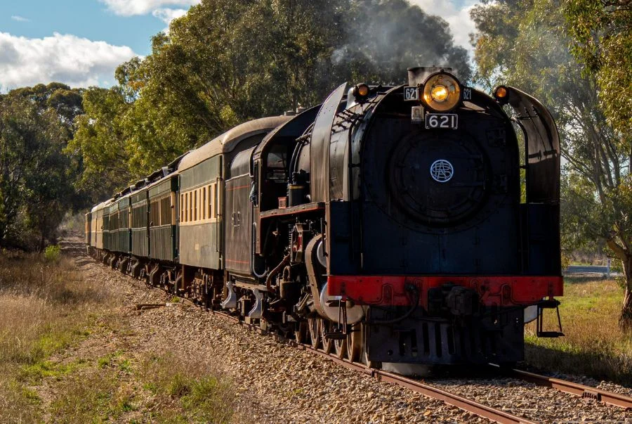 Steam Ranger Heritage Railway là một trong những niềm tự hào của ngành đường sắt cổ Úc