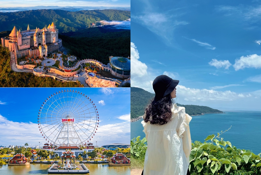 Đà Nẵng là một thành phố năng động với vẻ đẹp hiền hoà giữa biển và núi