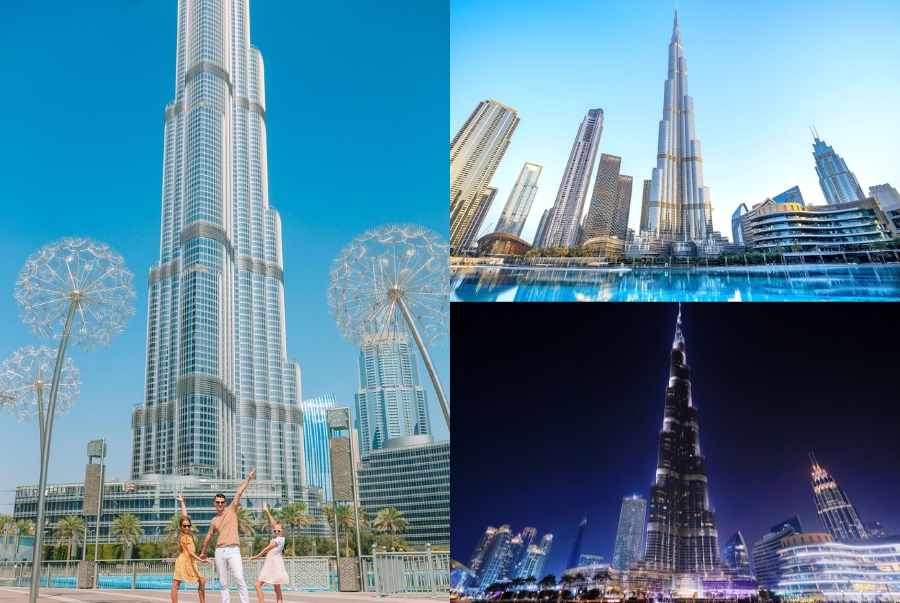 Burj Khalifa được xem là biểu tượng của vùng đất xa hoa này