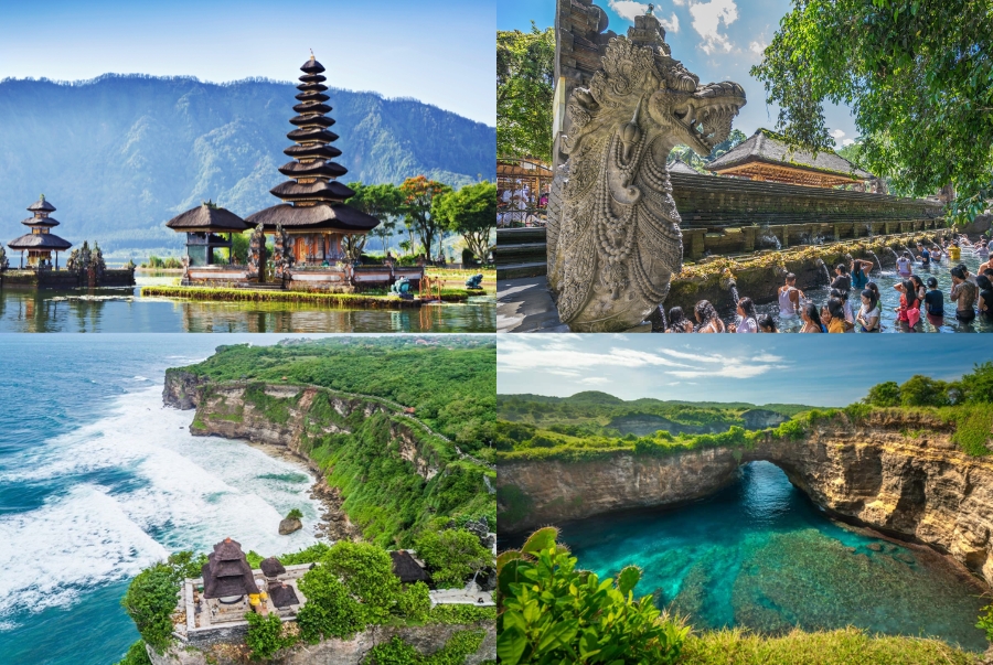 Một số địa điểm du lịch hấp dẫn du khách nên ghé thăm trong tour du lịch Tết Bali