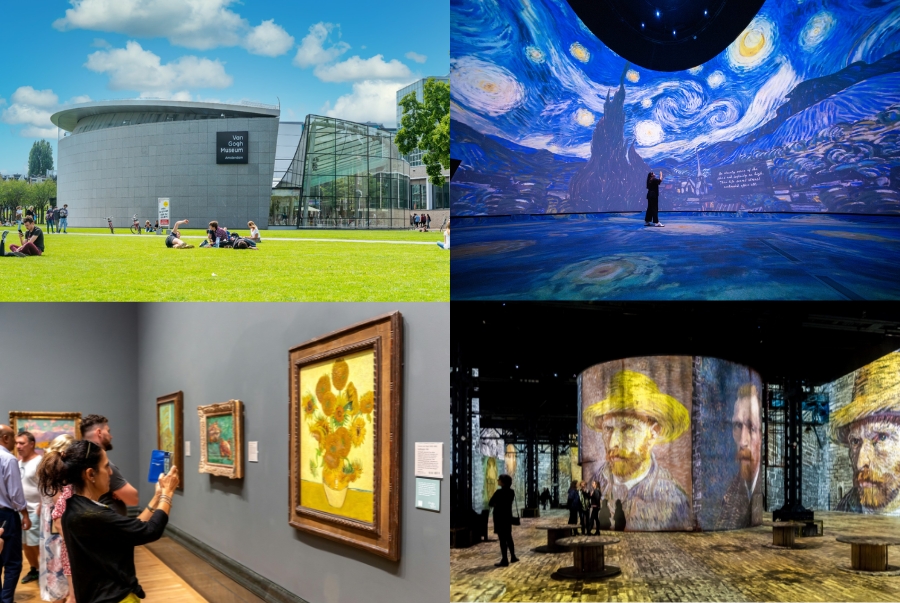 Bảo tàng Van Gogh giúp du khách tìm hiểu về hành trình sáng tác của danh hoạ Vincent van Gogh