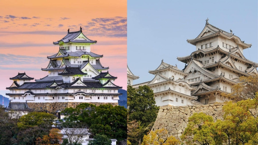 Himeji không chỉ là một trong những lâu đài cổ nhất còn sót lại ở Nhật Bản mà còn được UNESCO công nhận là Di sản Thế giới