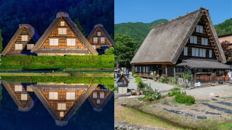 Làng cổ Shirakawa-go tựa như một bức tranh cổ tích có thật ngoài đợi thực