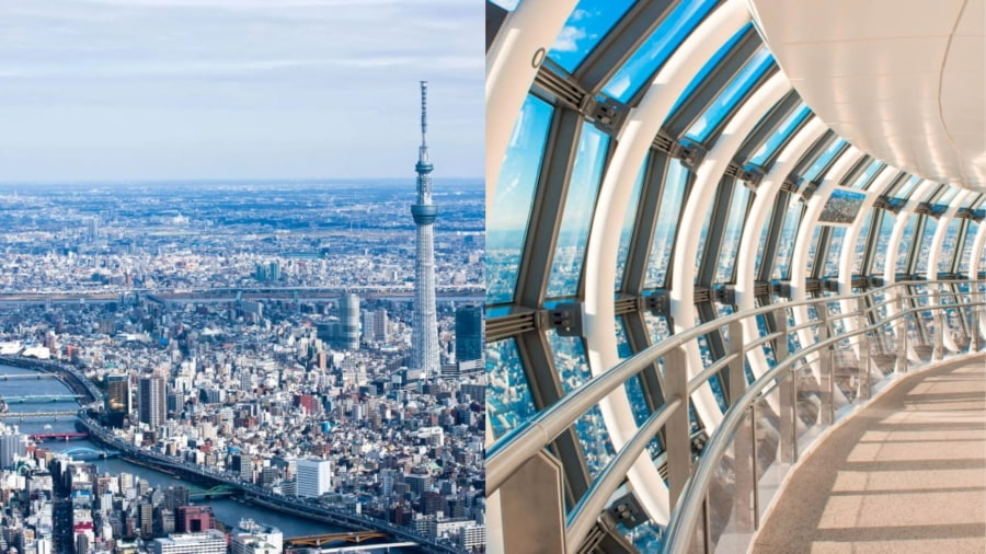 Tháp Tokyo Skytree chính là lựa chọn hàng đầu khi đi du lịch Nhật Bản