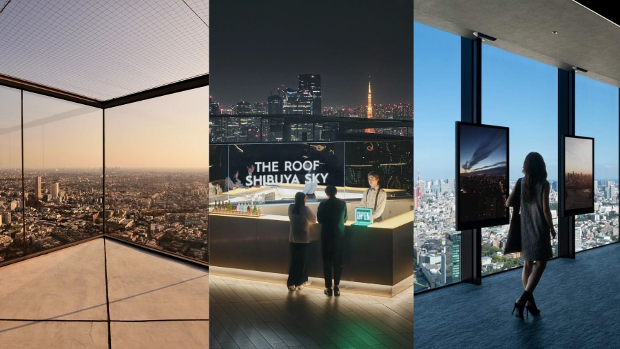 Đài quan sát Shibuya Sky mang đến một tầm nhìn 360 độ ngoạn mục ra toàn cảnh Tokyo