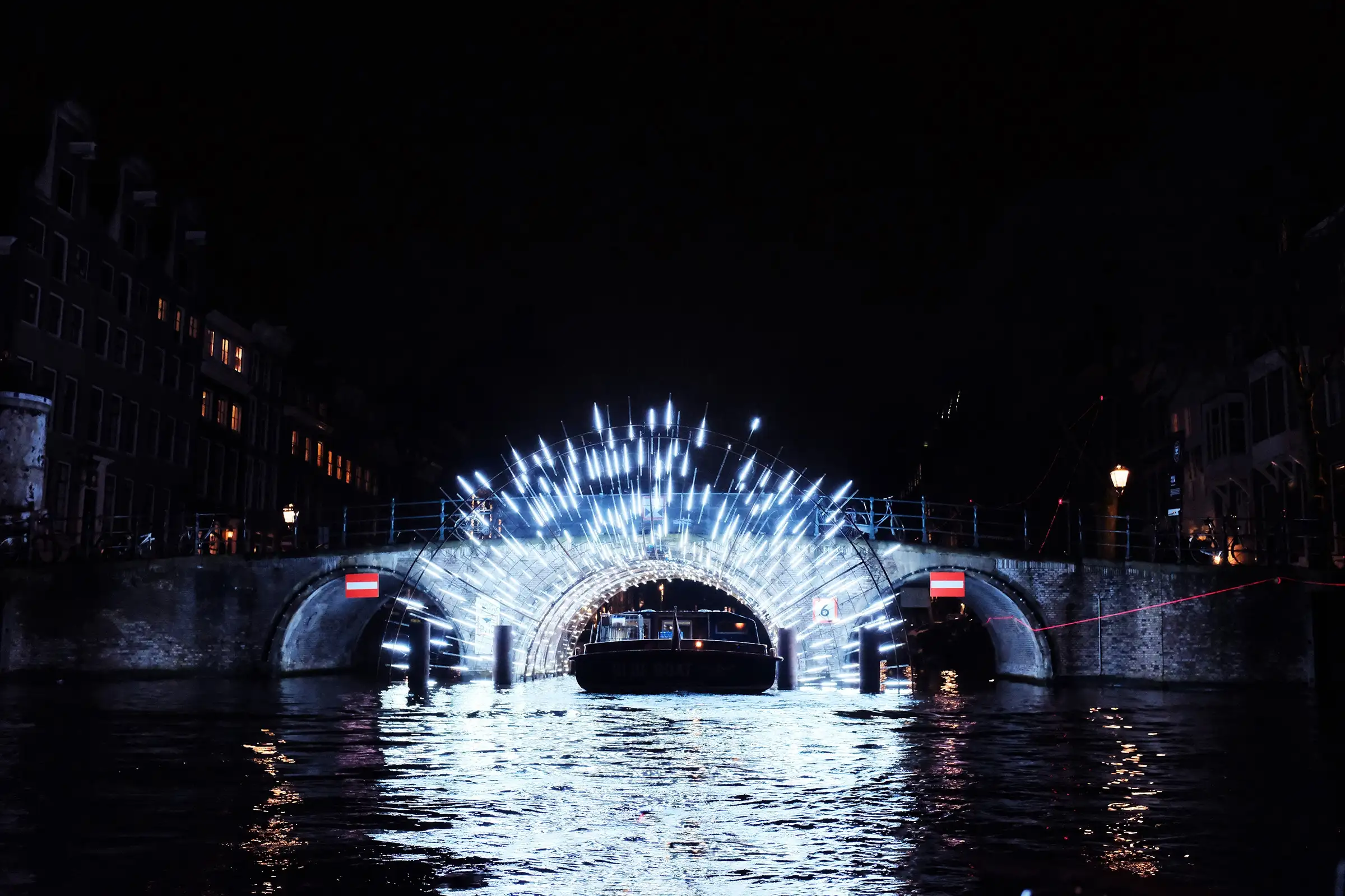 Lễ hội ánh sáng tại Amsterdam Hà Lan vào mùa đông