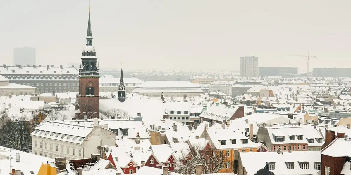 Copenhagen Đan Mạch với không gian Bắc Âu vào mùa đông