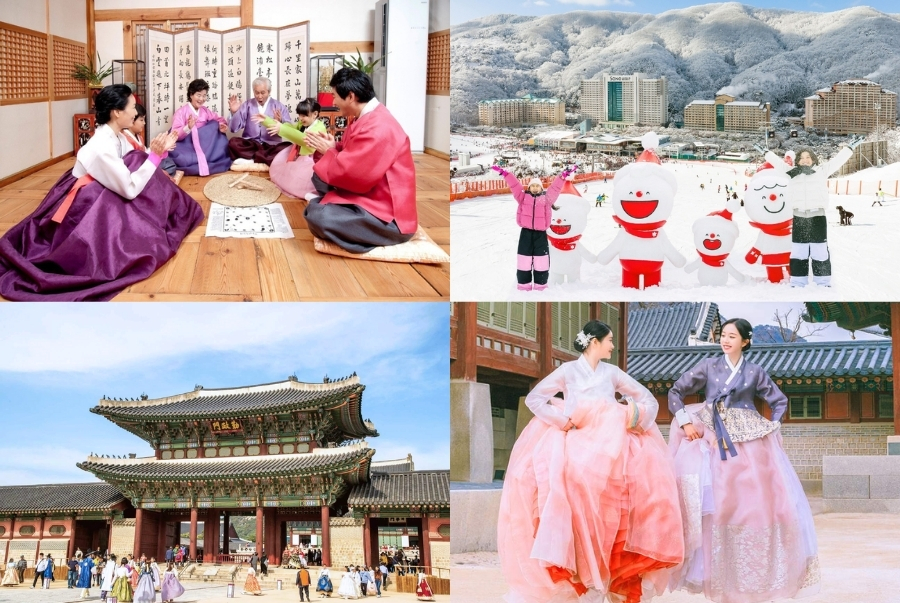 Hàn Quốc vào dịp Tết thu hút du khách bởi nhiều hoạt động trải nghiệm thú vị