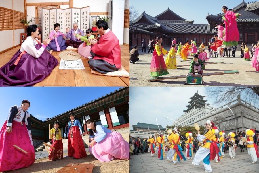 Trong dịp Seollal còn có nhiều hoạt động trò chơi dân gian hấp dẫn