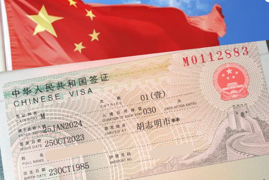 Du khách Việt Nam đến Trung Quốc bắt buộc phải xin visa