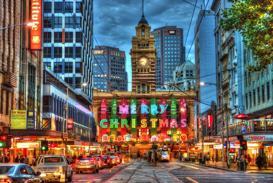 Christmas Festival biến đường phố Melbourne trở nên lung linh hơn