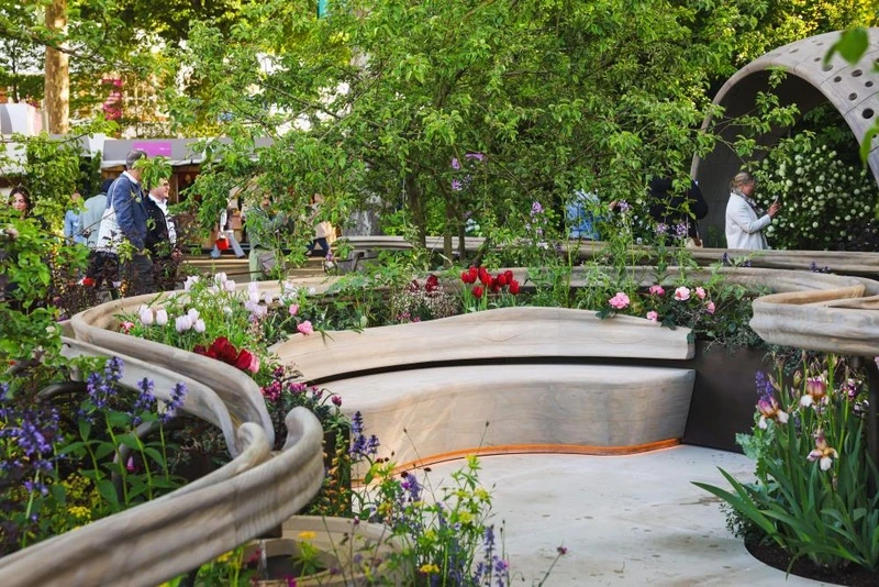 Chelsea Flower Show mang màu sắc triển lãm và nghệ thuật làm vườn