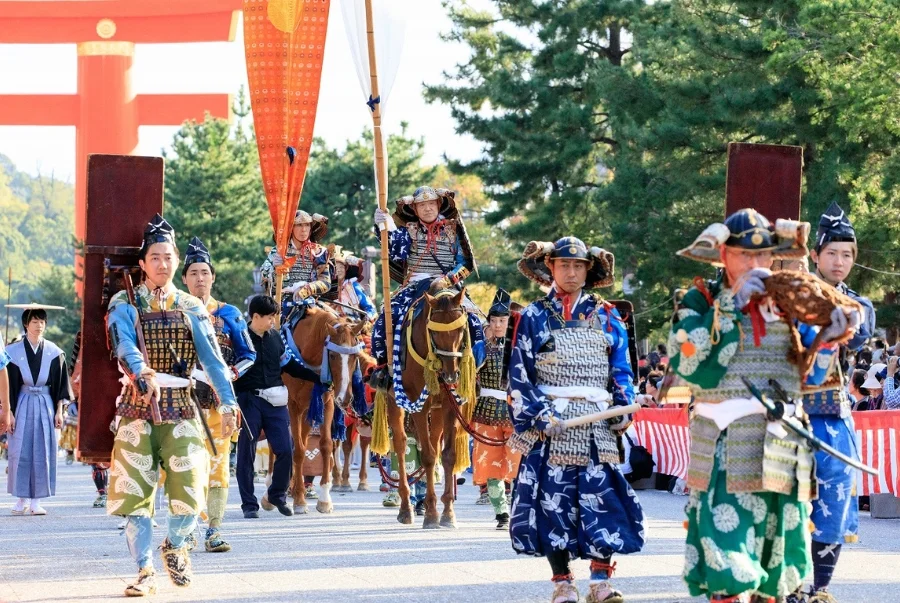 Lễ hội Jidai Matsuri được tổ chức nhằm kỷ niệm Kyoto trở thành cố đô