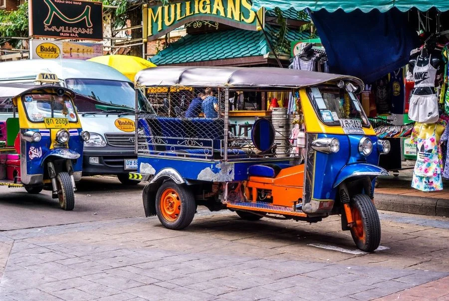  Du khách hãy nhớ thỏa thuận giá trước khi sử dụng xe tuk tuk ở Thái Lan