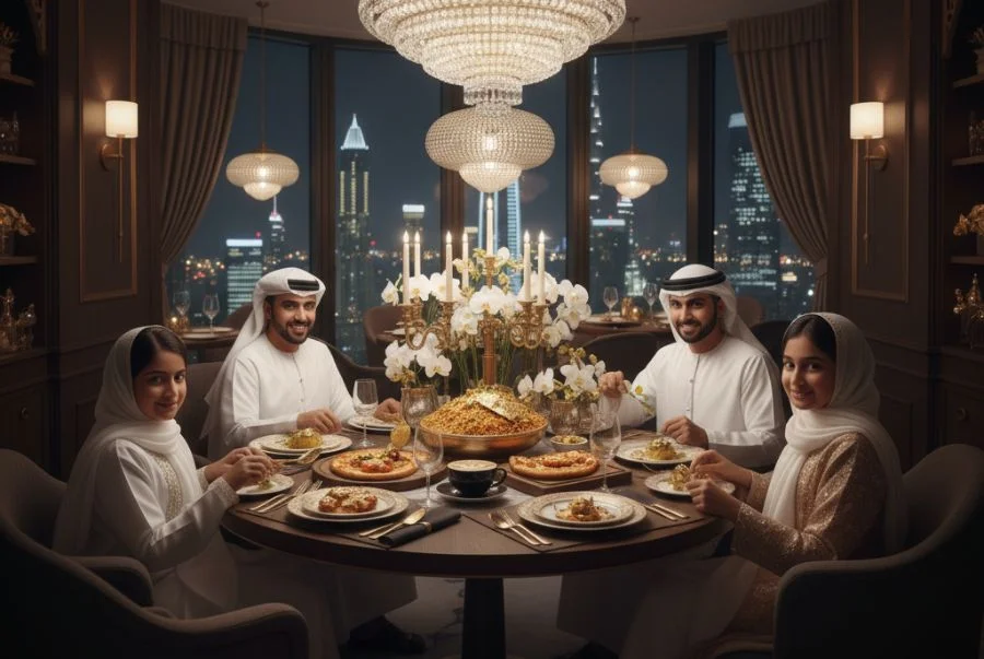 Những bữa tiệc dát vàng xa hoa và sang trọng tại Dubai