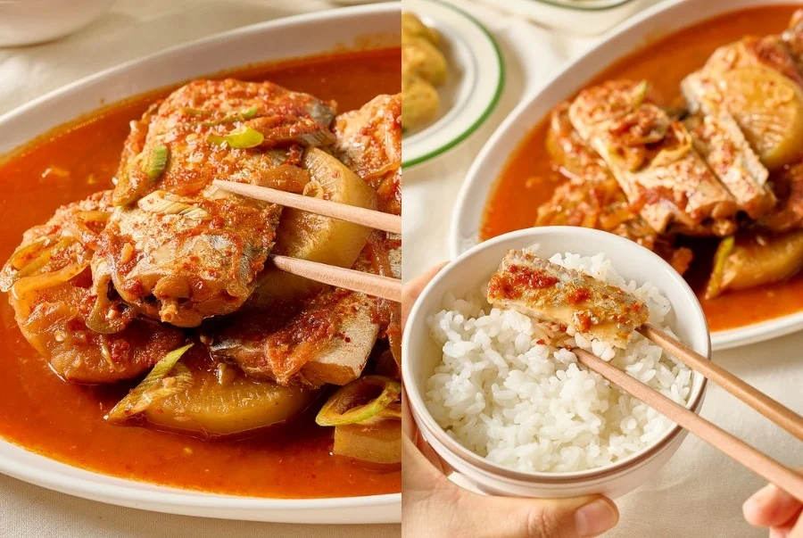 Cá đao Jeju là một trong những loại cá biển tiêu biểu nhất của đảo được rất nhiều du khách yêu thích