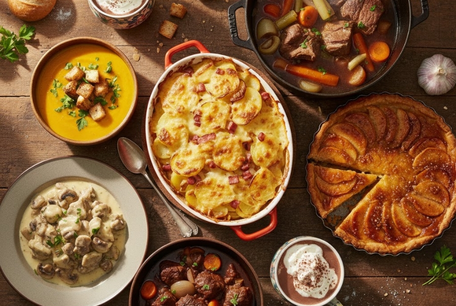 Mùa đông nước Pháp còn níu chân du khách bởi những món ăn truyền thống ấm áp