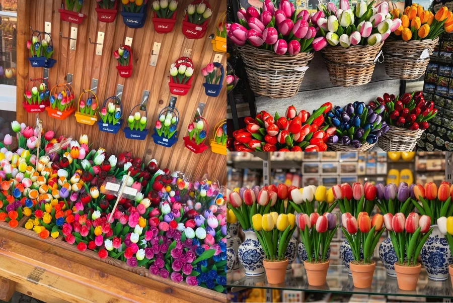 Những món lưu niệm gắn liền với xứ sở hoa tulip