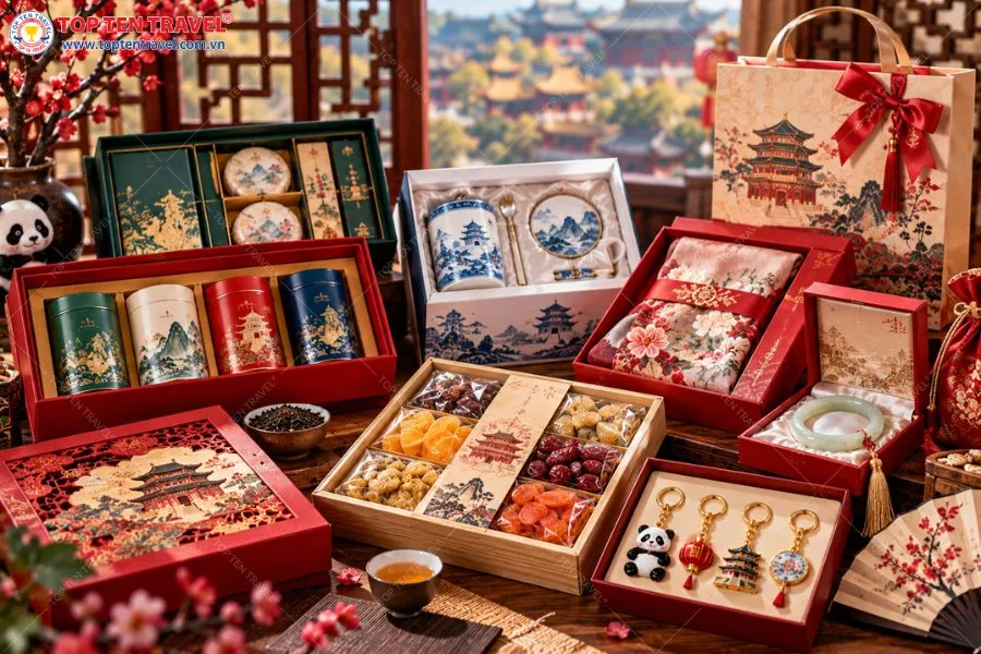 Trung Quốc sở hữu vô số các món quà tặng mang nhiều ý nghĩa khác nhau