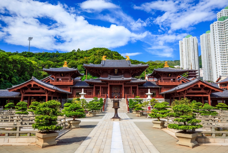 Thiền viện Chí Liên được xây dựng từ năm 1934 ngay giữa khu vực Diamond Hill