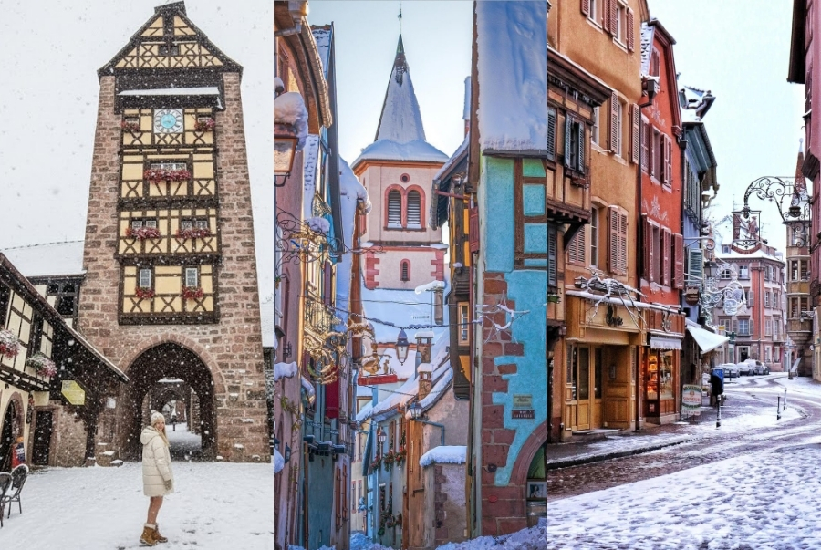 Riquewihr là ngôi làng cổ vẫn giữ nguyên vẹn kiến trúc từ thế kỷ thứ 16