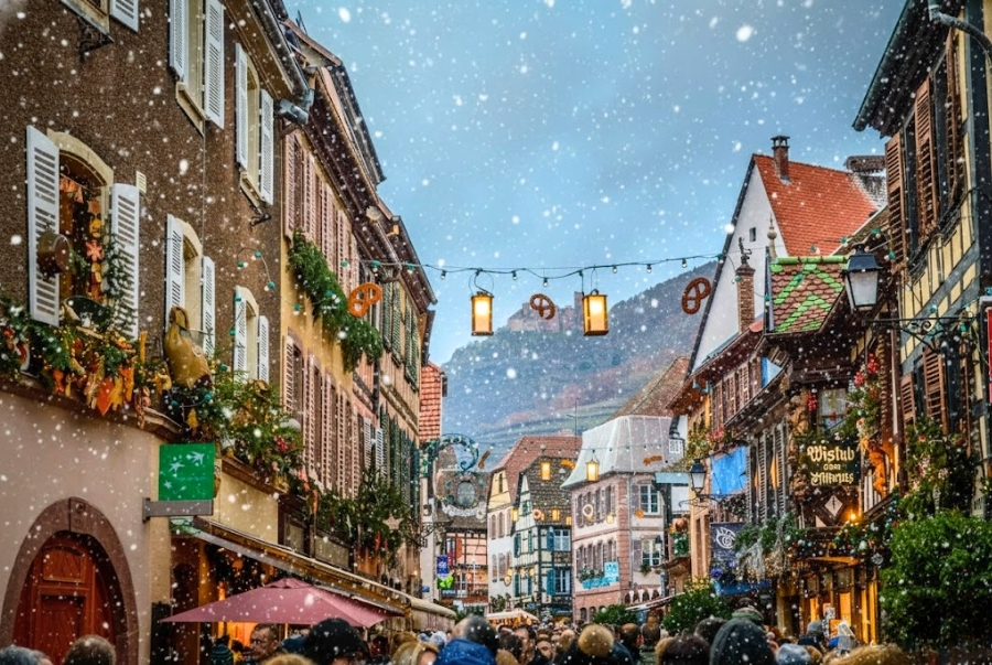 Ribeauvillé là ngôi làng mang đậm dấu ấn thời Trung cổ