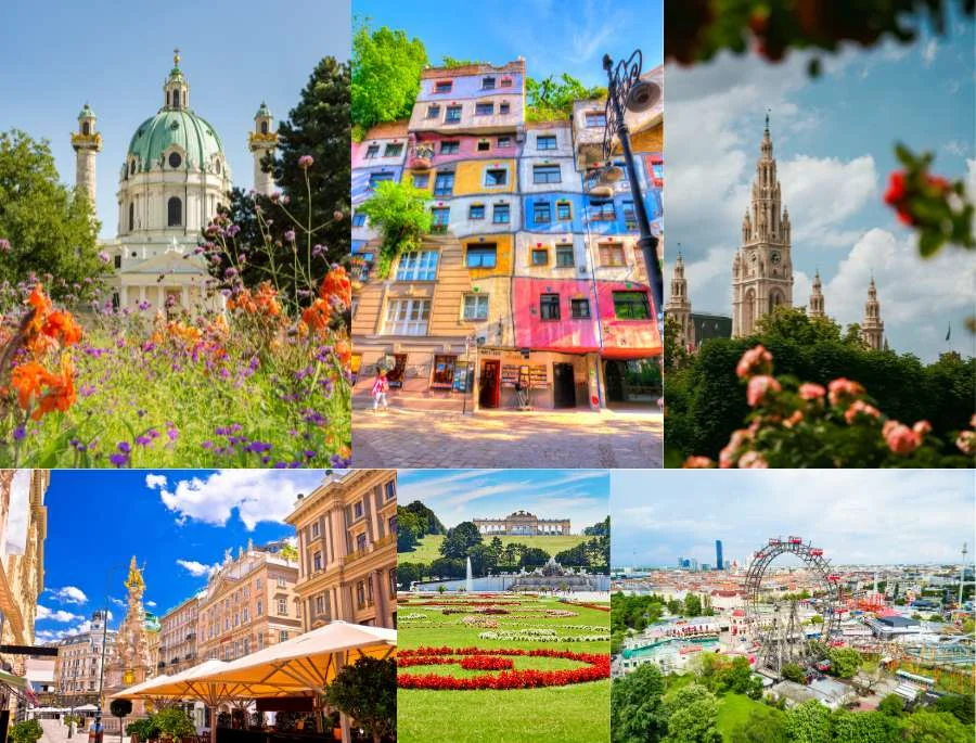 Thành phố Vienna mang vẻ đẹp đầy tráng lệ và tràn đầy sức sống