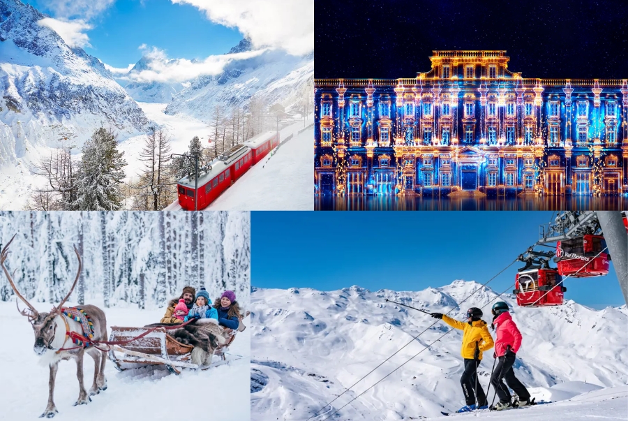 Mùa đông nước Pháp không chỉ có vẻ đẹp lãng mạn mà còn vô số hoạt động hấp dẫn