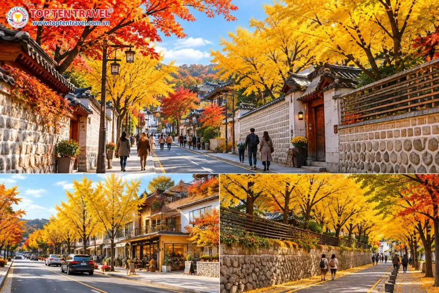 Khu Samcheong-dong chính là điểm đến lý tưởng để bạn tạm gác lại những ồn ào, náo nhiệt của phố thị, để tìm về chốn bình yên