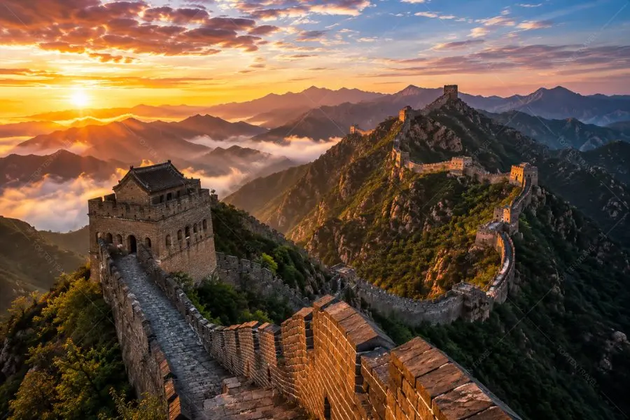 Đoạn Simatai mang vẻ đẹp hoang sơ của Vạn Lý Trường Thành