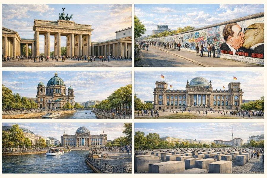​Berlin là trung tâm chính trị hành chính và văn hóa quan trọng bậc nhất của nước Đức