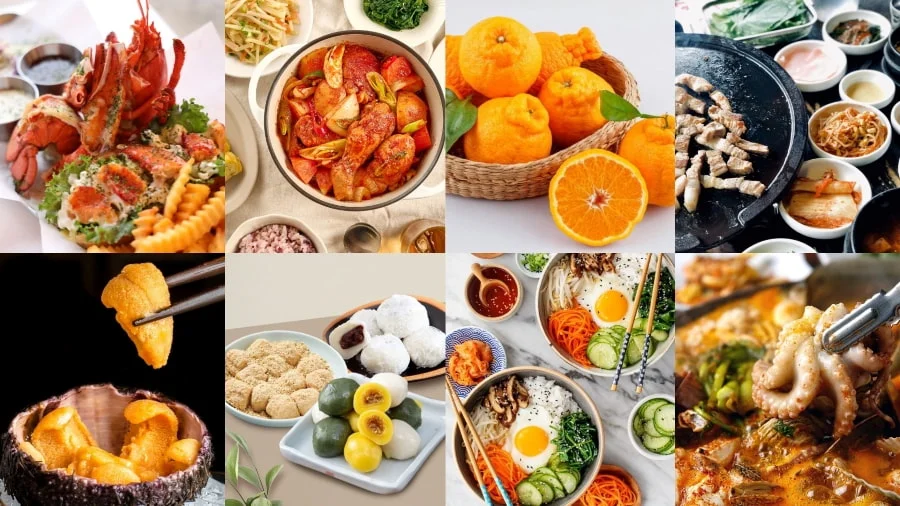 Ẩm thực Jeju phong phú đa dạng khiến nhiều du khách say mê