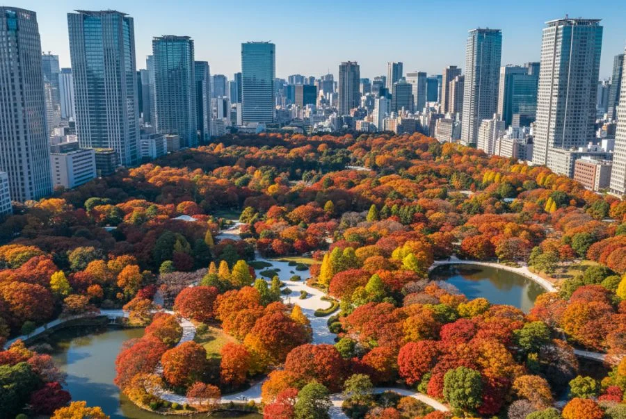 Shinjuku Gyoen là một trong những địa điểm có lịch sử lâu đời nhất tại khu vực Tokyo