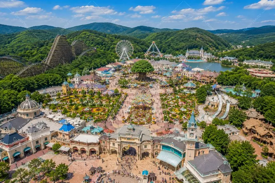 Toàn cảnh Everland - Công viên giải trí lớn nhất Hàn Quốc