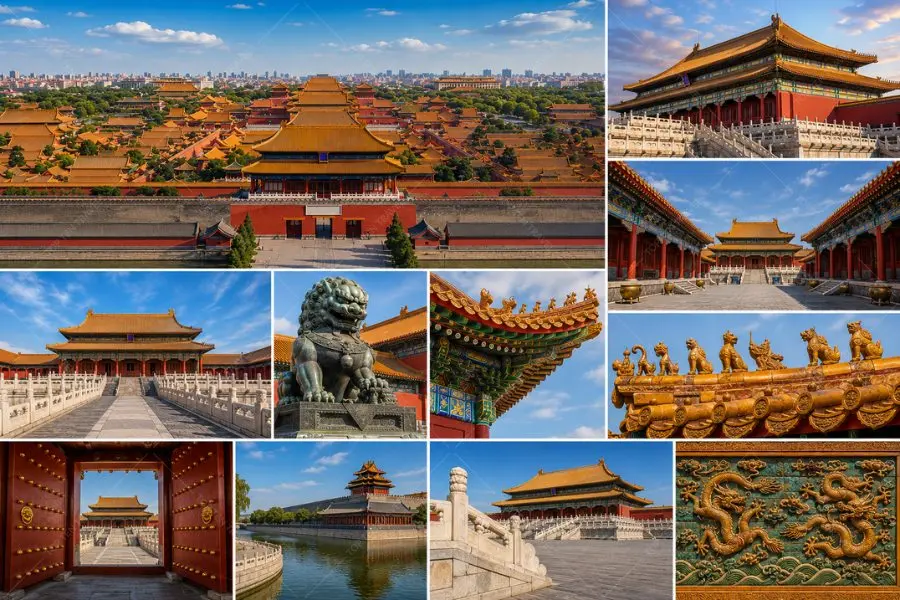 Tử Cấm Thành là quần thể cung điện hoàng gia lớn nhất thế giới tại Bắc Kinh