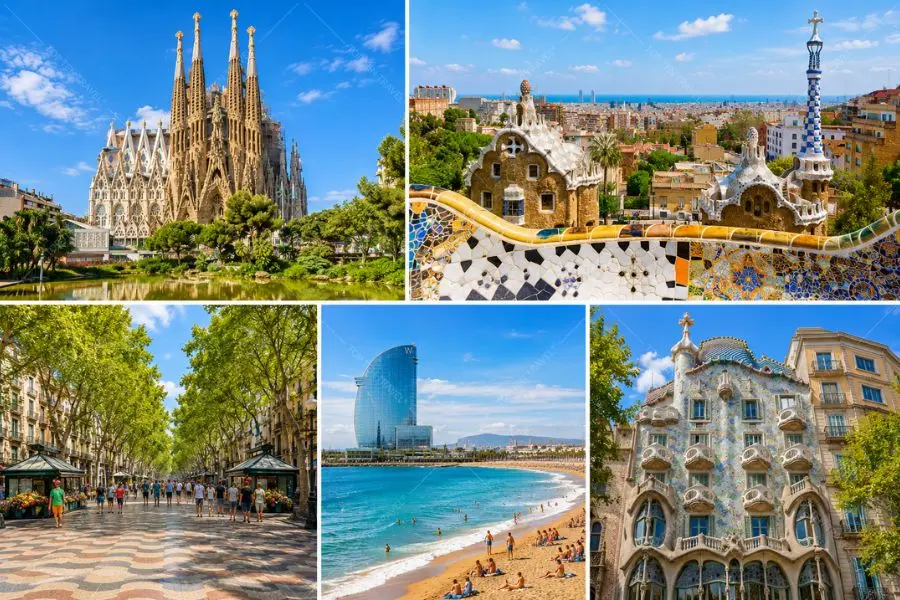 Barcelona nổi bật với kiến trúc độc đáo và nhịp sống Địa Trung Hải sôi động