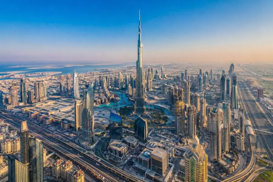 Toàn cảnh thành phố Dubai xoa hoa lộng lẫy